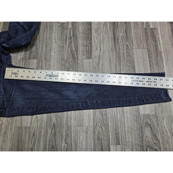 J Crew Toothpick Jeans Womens 26 Ankle Blue Skinny Stretch Denim Medium Wash - Picture 8 of 10